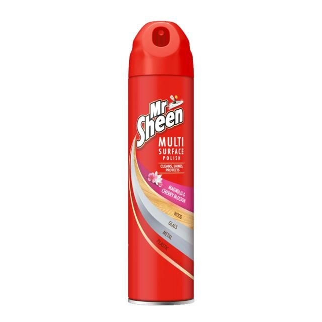Mr Sheen Magnolia &amp; Cherry Blossom Multi Surface Polish 250ml