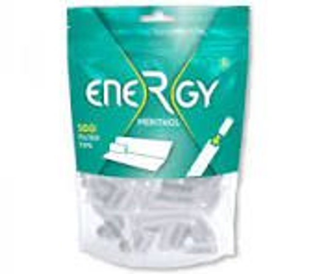 Filtros ENERGY Slim Mentol 6 mm