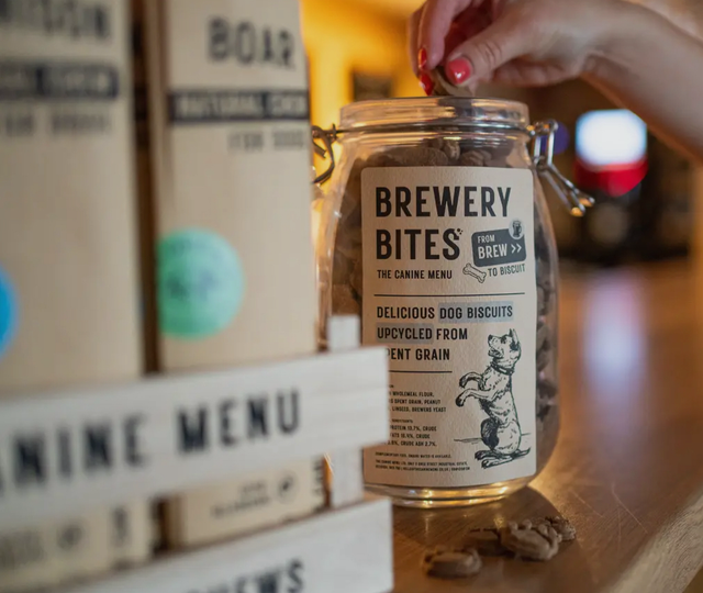Brewery Bites Dog Biscuits 100g
