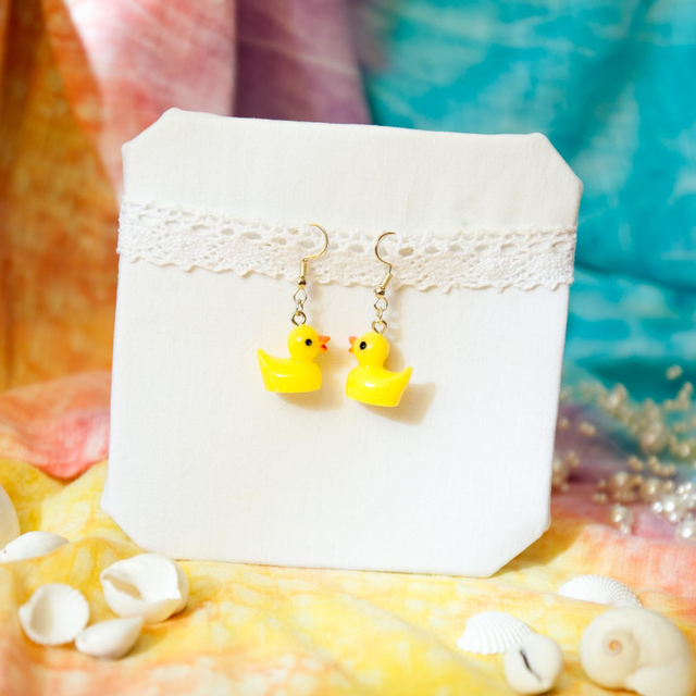 Boucles d'oreilles Canards