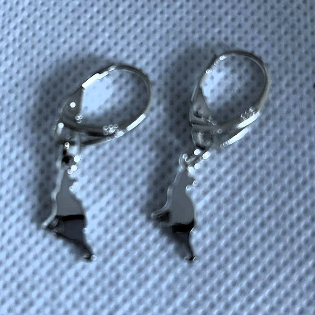 Sterling Silver Cat Earrings – Minimalist Jewellery for Intuition, Elegance &amp; Feline Charm