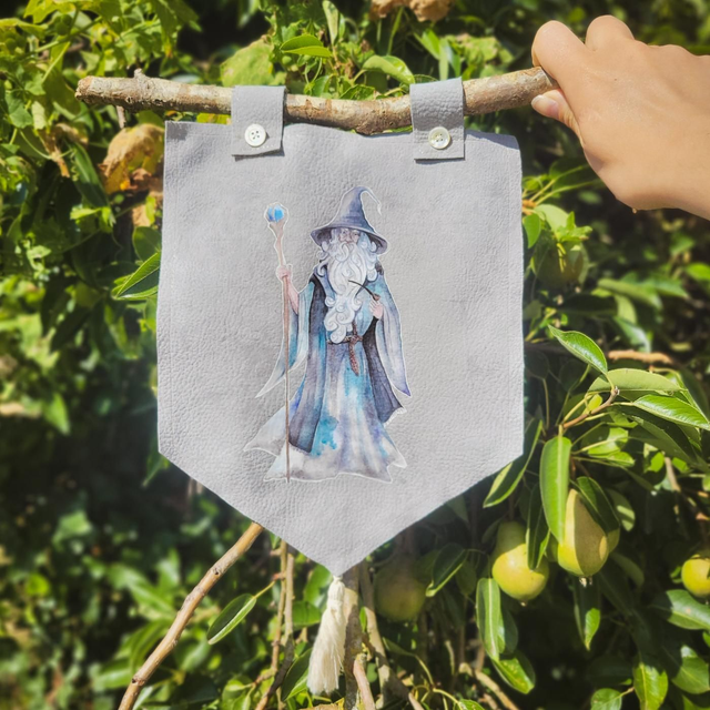 Blason &quot;Le magicien bleu&quot;