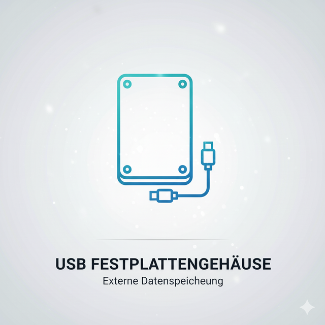ICY BOX USB 3.2 Gen 2 M.2 NVMe bis zu 10 Gbit/s Festplattengehäuse