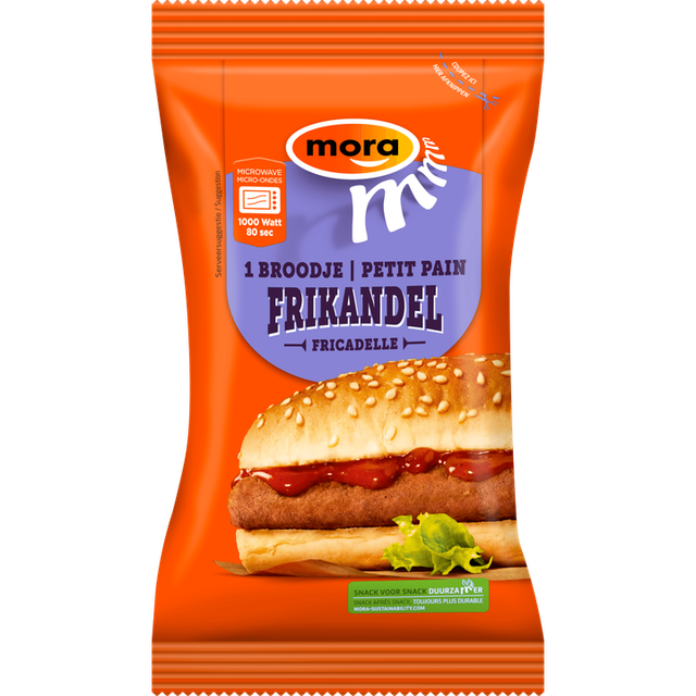 Mora Broodje Frikandel 140 g