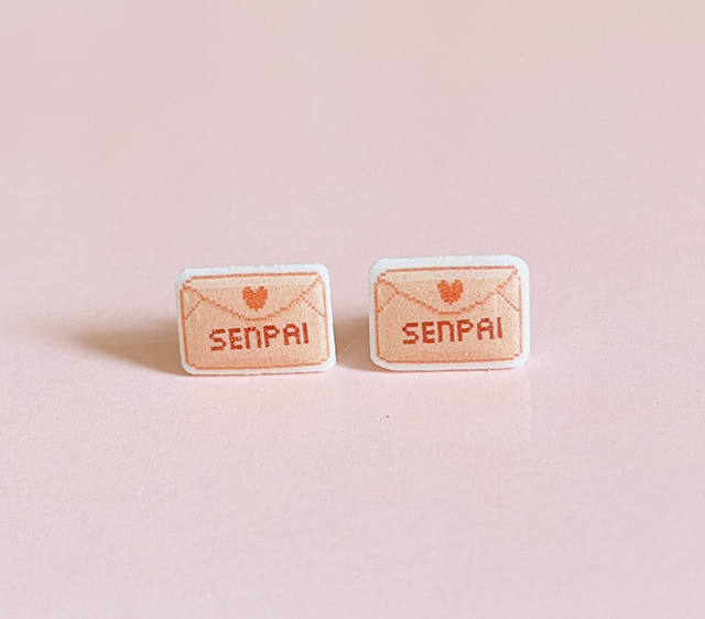 Boucles d’oreilles Senpai 