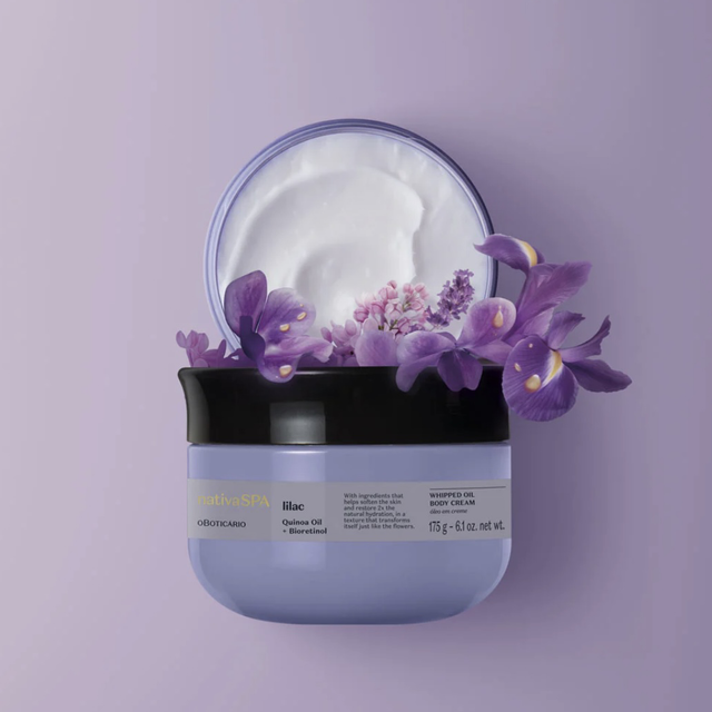 Lilac Whipped Oil Body Cream 175g NSPA