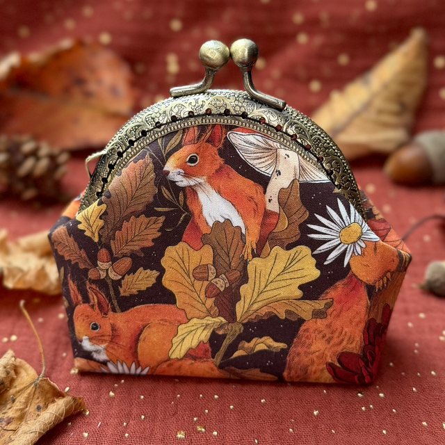 Porte monnaie Prospérité - Écureuil 