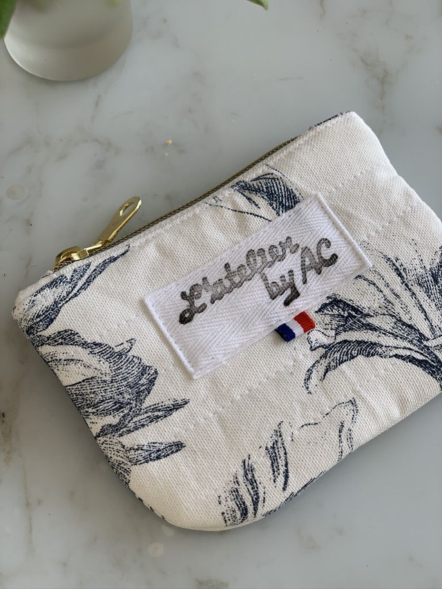 Pochette plate matelassée S