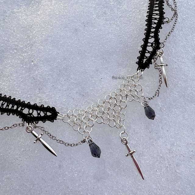 Marquessa chain maille necklace