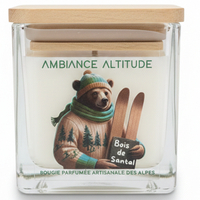 Vela 90gr BOIS DE SANTAL