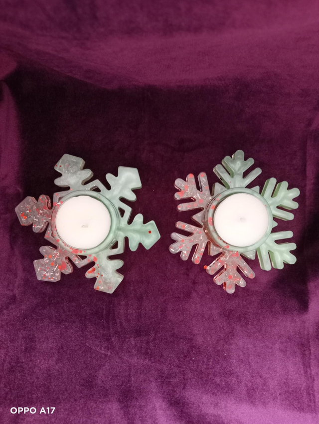 Photophore flocon de neige