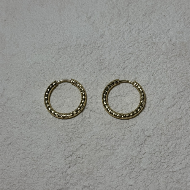 Créoles Martelées 16mm