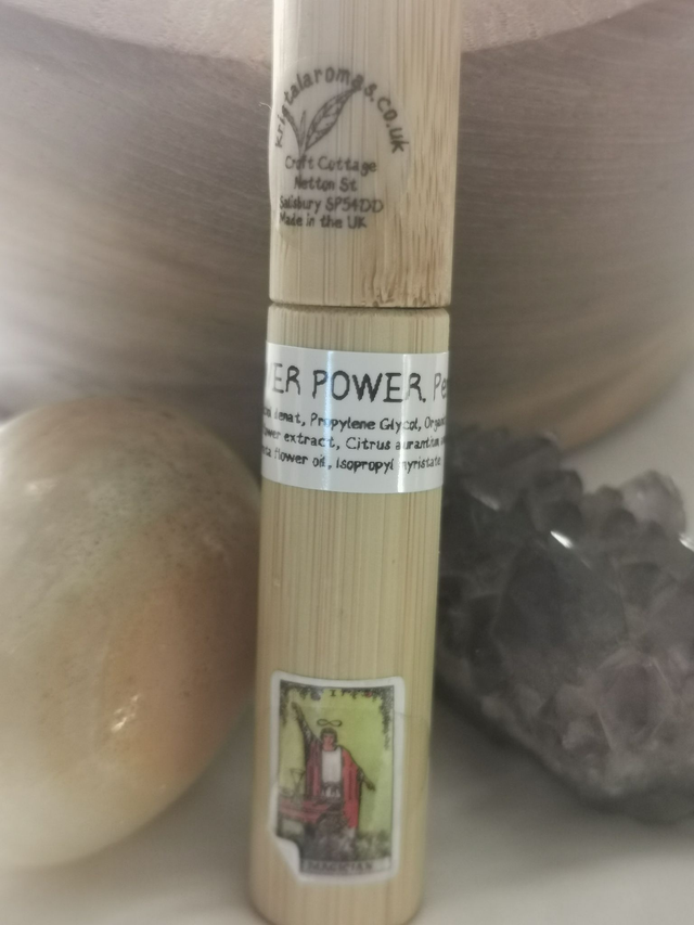 Perfume Flower Power 10ml ( Bamboo encased- Roll on )