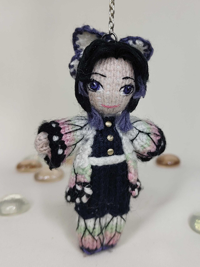Mini art doll – Shinobu Kocho inspired