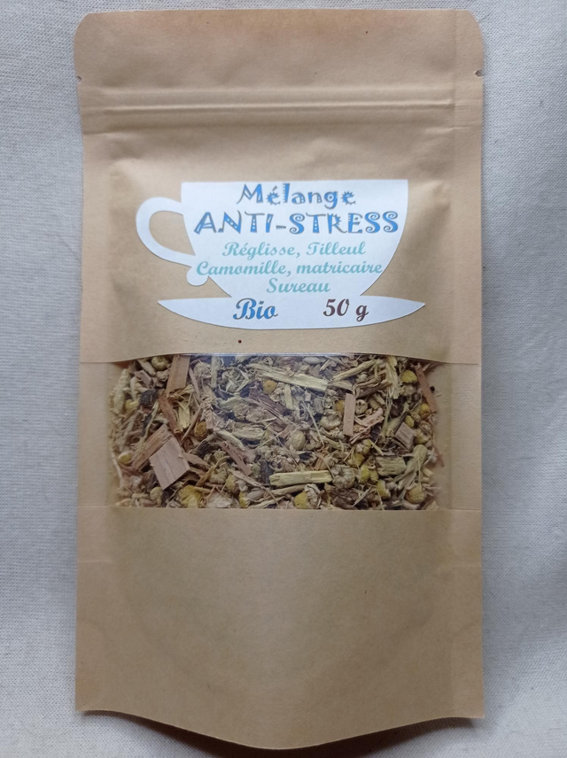 Tisane mélange Anti-Stress 50g BIO 
