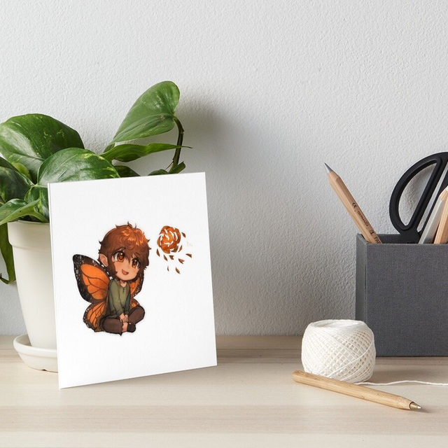 In His Winter - Art Print - Nusti