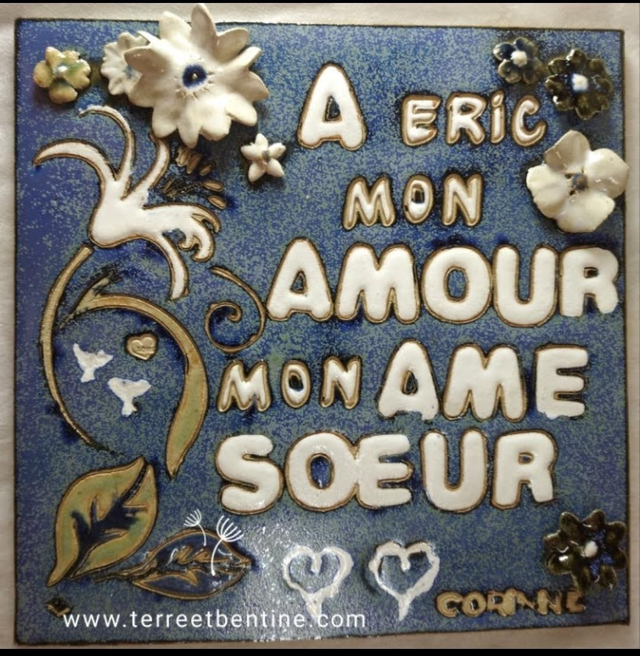 Plaque en grès extérieur 