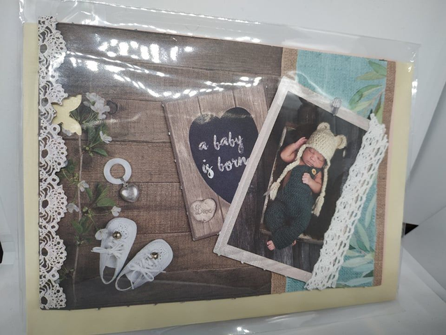 Carte de félicitations naissance garçon N &#039; 673