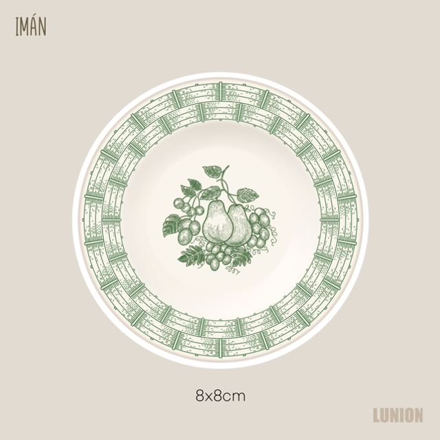 Imán Lozapenco frutal verde