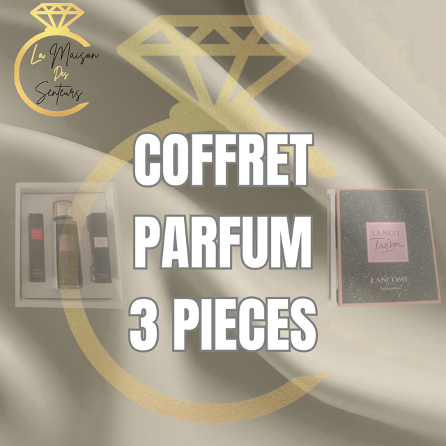 Coffret parfum 3 pièces