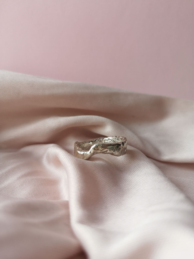 Fused Sterling Silver Ring