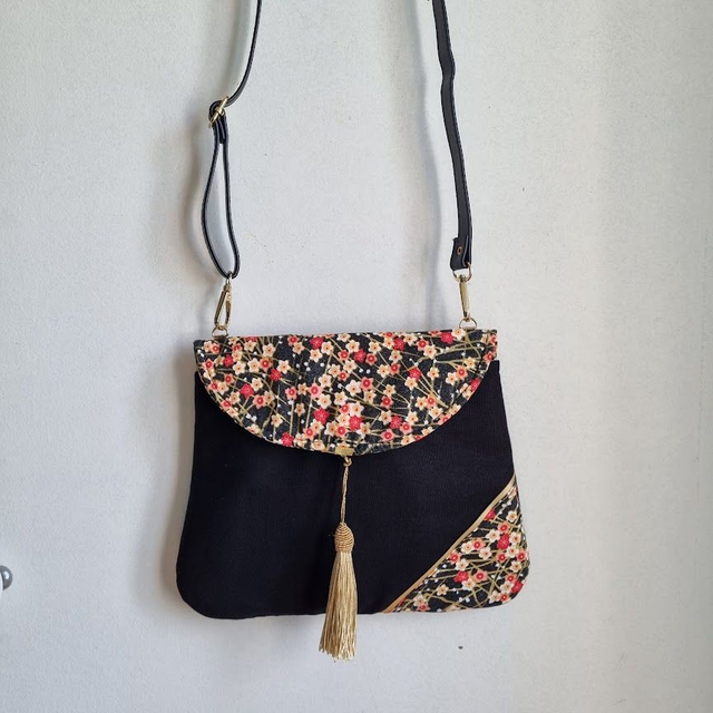 Sac pochette élégante &quot;Haru&quot; rouge