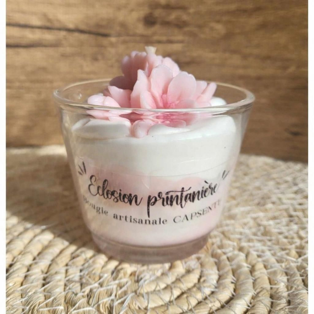 Bougie éclosion printanière 