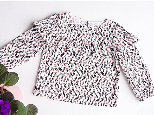 Blouse Petites Fleurs