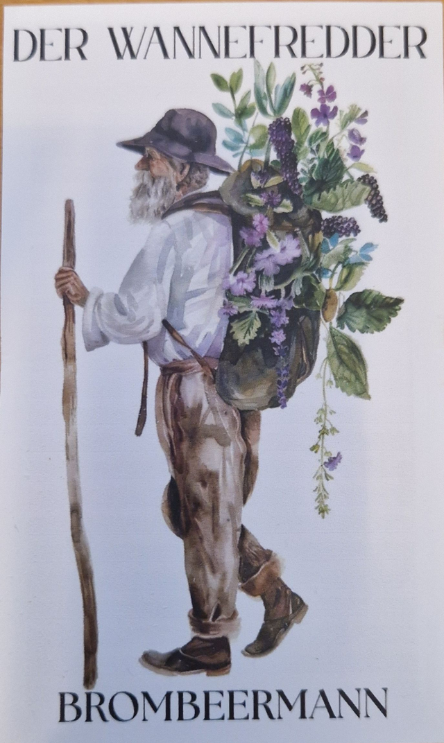 Aufkleber Brombeermann