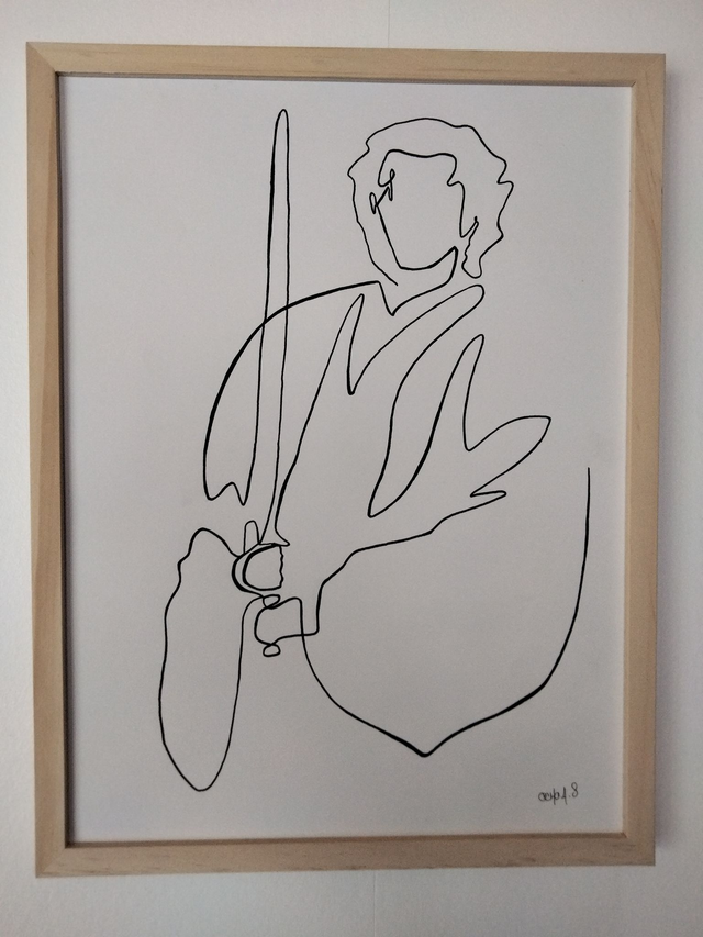 prince guerrier format A3