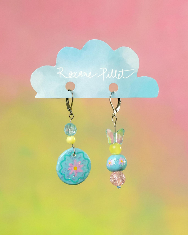 [Trucs en argile] Boucles d'oreilles 