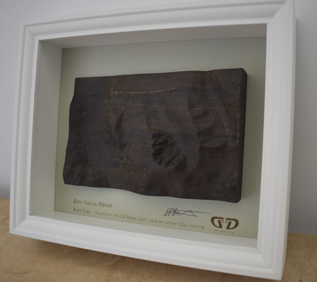 Ben Nevis Relief Map