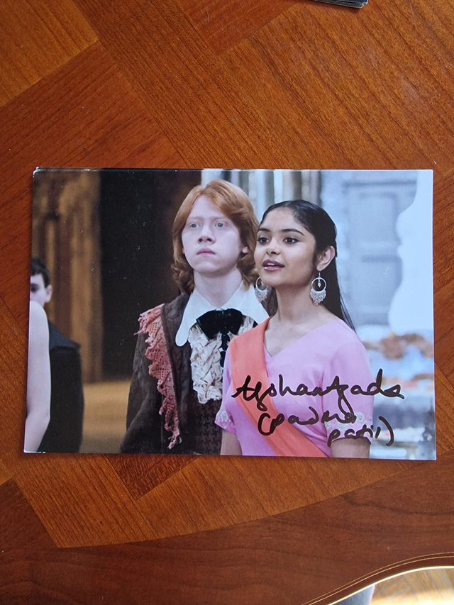 Autographe Afshan Azad (Padma Patil)
