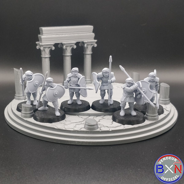 Les guerriers Perses : Pack 02 - Jeu de role - RPG - Miniature