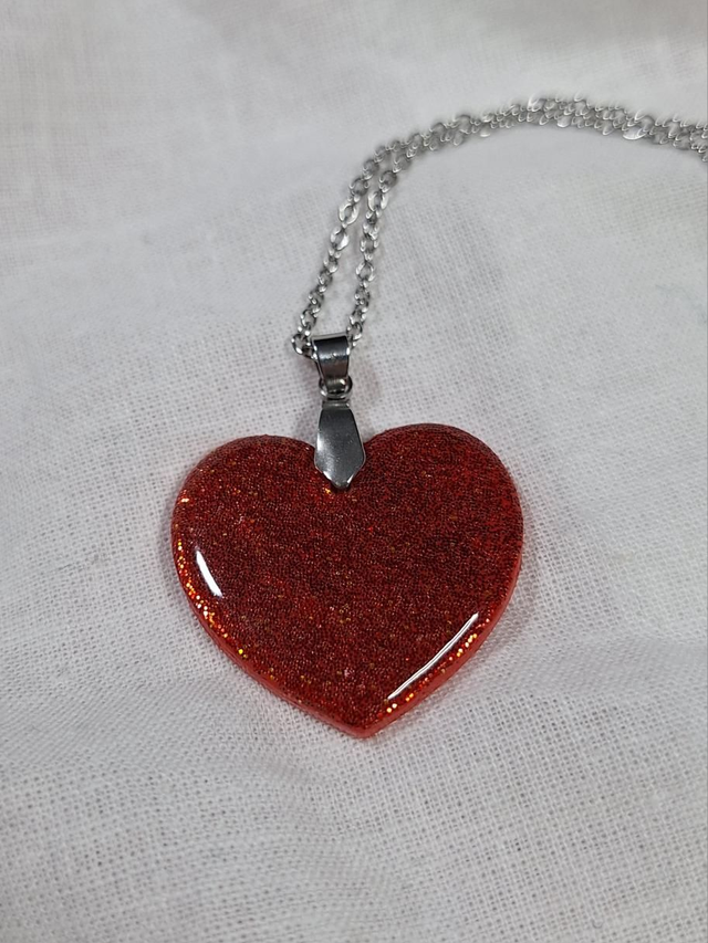 Pendentif Valentine - Cœur éclatant