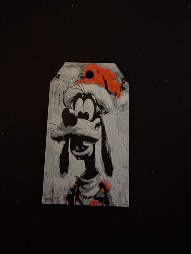 Gift tag Disney Goofy