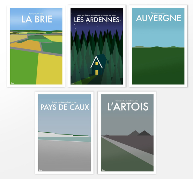 Pack "Plutôt Nord (si on considère que l'Auvergne c'est forcément au nord de quelque part)"