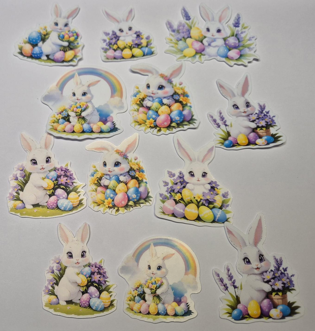Easter Bunny stickers