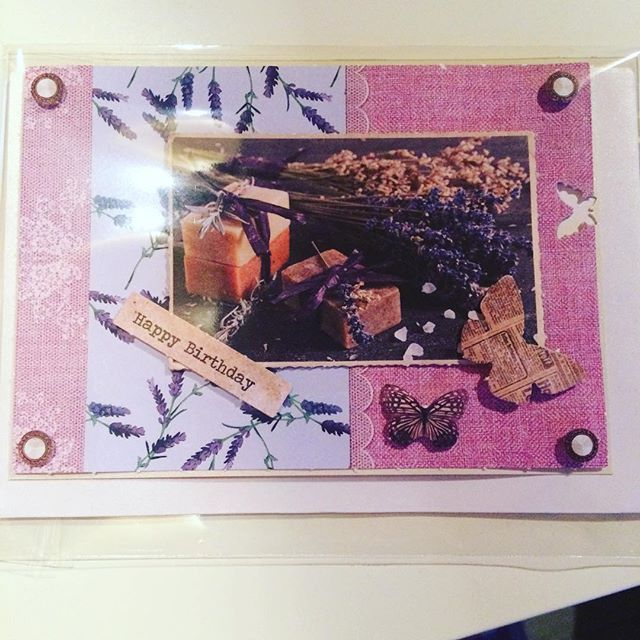 Carte Anniversaire  N&#039; A17