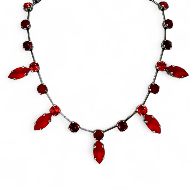 Collier DAY NAVETTE Rot