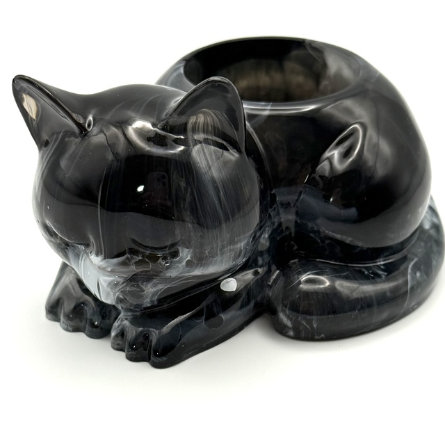 Bougeoir Chat Paisible modèle 2 