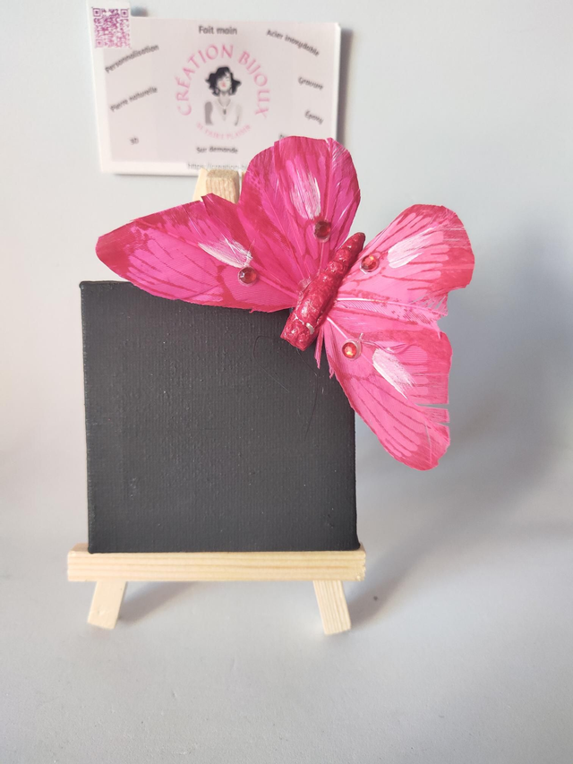 Tableau ardoise papillon 