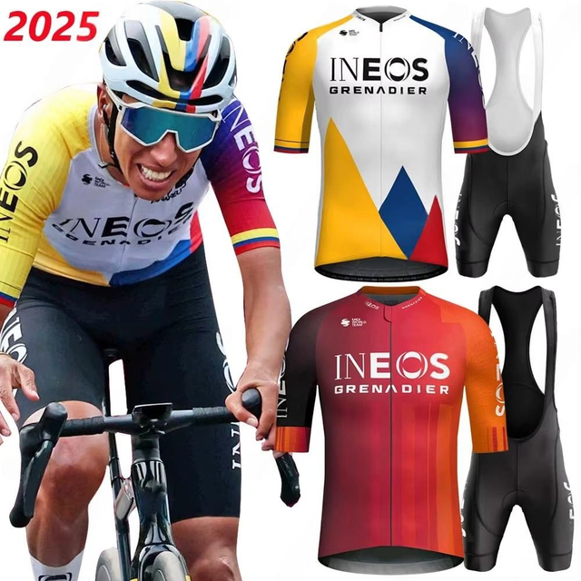 Ineos Grenadier 2025 Kit Jersey | Giro D'Italia Jersey | Summer Short Sleeve PRO FIT