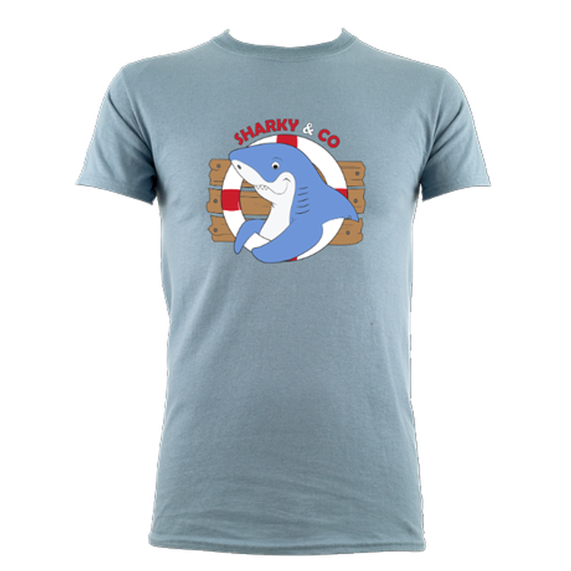 Adults T-Shirt (Unisex) Sharky &amp; Co Logo