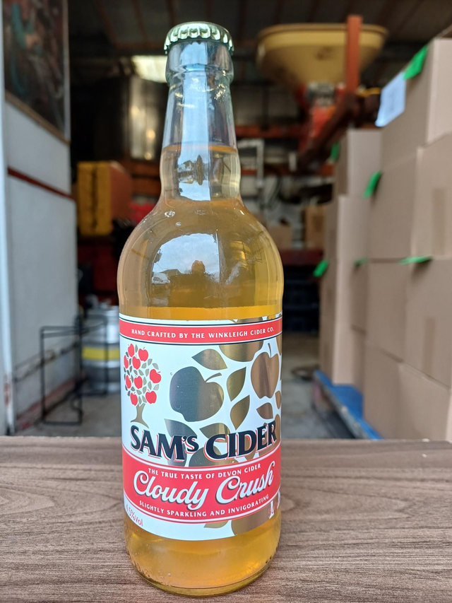 Sam's Cloudy Crush 500ml 4.5% ABV