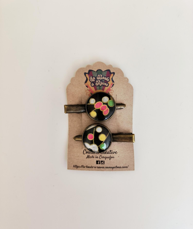 Pinces à cheveux  Eleanore 