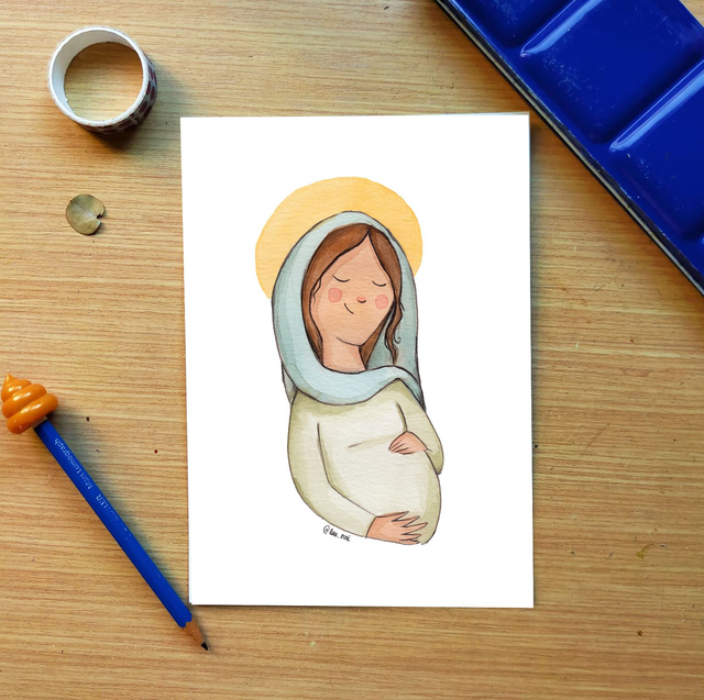 Mare de Déu embarassada