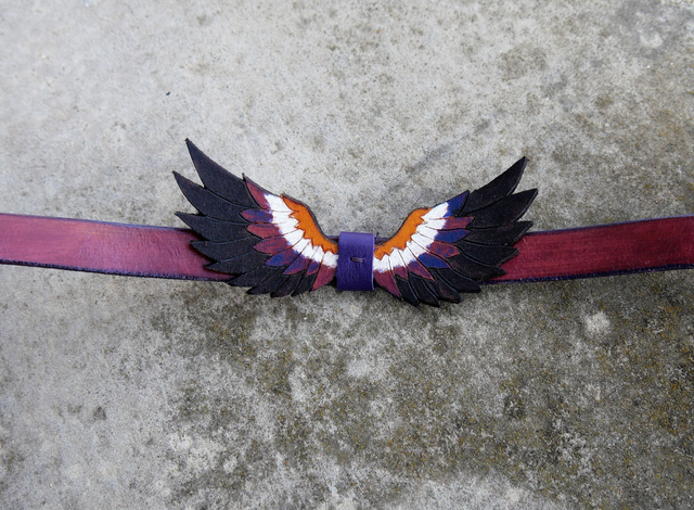 Noeud papillon ailes d'ange non binaire