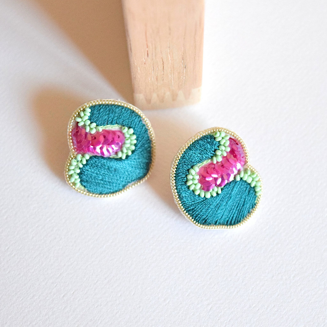 Boucles - ZESTE - Menthe vivifiante.