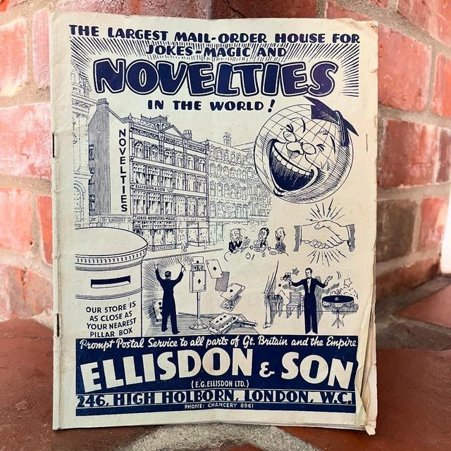 1930’s/ 40’s Jokes, Magic And Novelties Mail Order Catalog